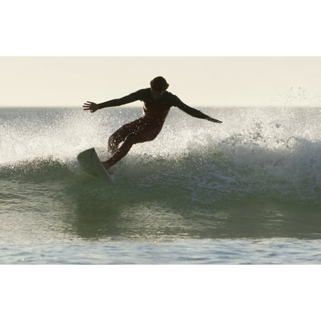 Posterazzi Wakeboarding Los Lances Beach Tarifa Spain Canvas Art - Ben Welsh  Design Pics (38 x (Best Speed For Wakeboarding)