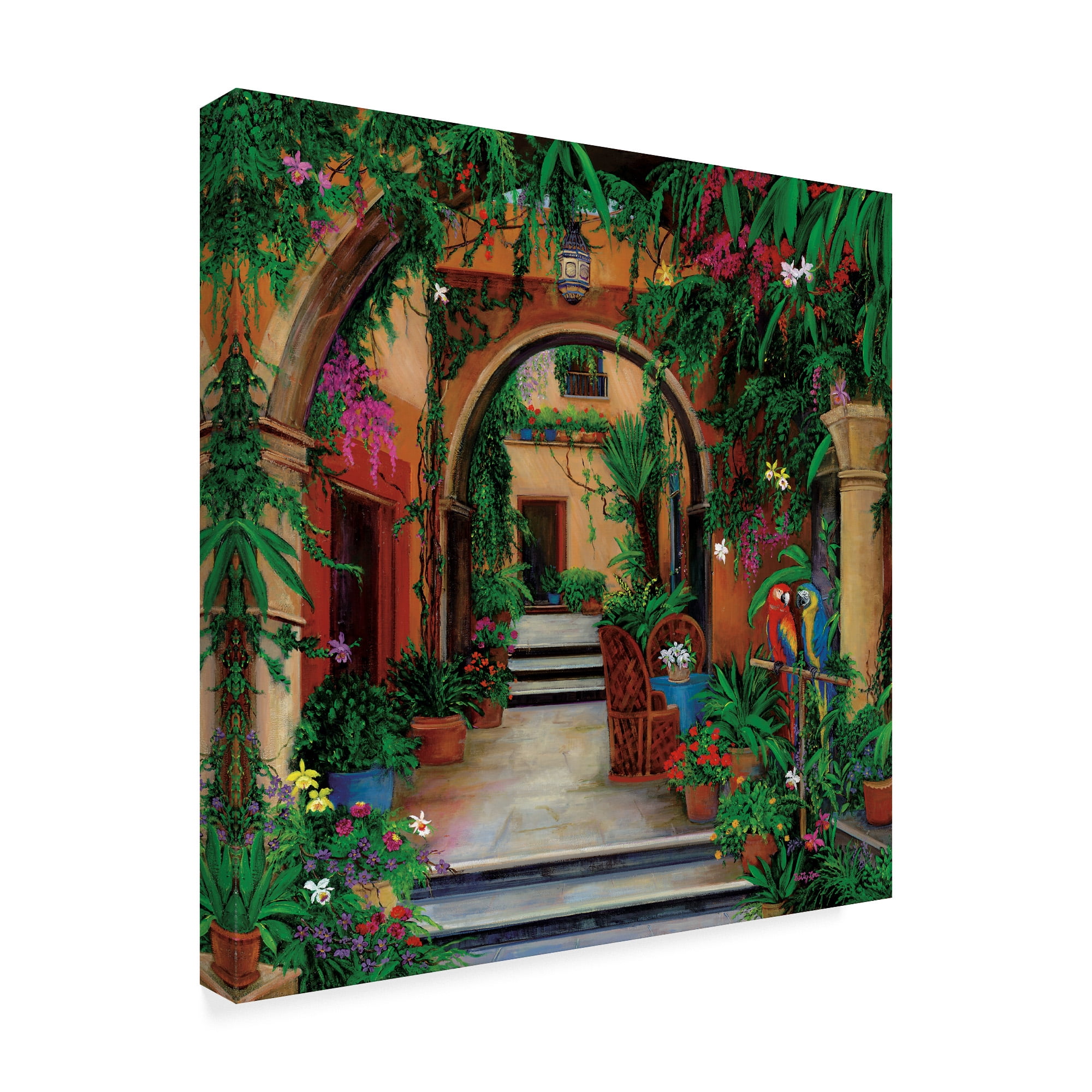 Trademark Fine Art 'Mexicasa' Canvas Art by Betty Lou