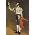 thumbnail image 2 of Manet, Edouard 13x18 White Modern Wood Framed Museum Art Print Titled - A Matador, 2 of 4