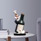 thumbnail image 4 of 2 Piezas frágil Chef Figurita Adorno Estatua Modelo Cocina Decoración, 4 of 9