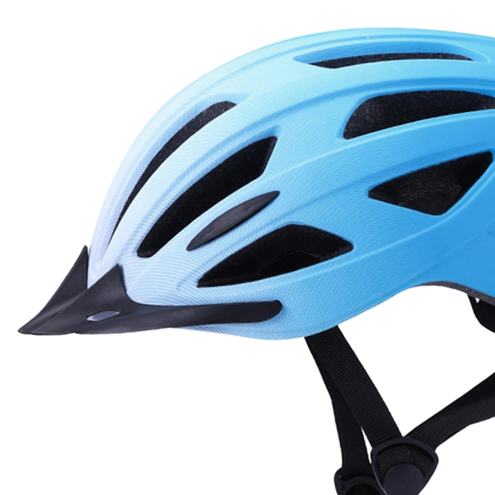 Axioma Bicycle Helmet Head Protective Lightweight with LED Safety Light Bike Helmet Blue