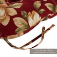 thumbnail image 4 of Greendale Home Fashions Roma Floral Outdoor Dining Chair Cushion, 4 of 8