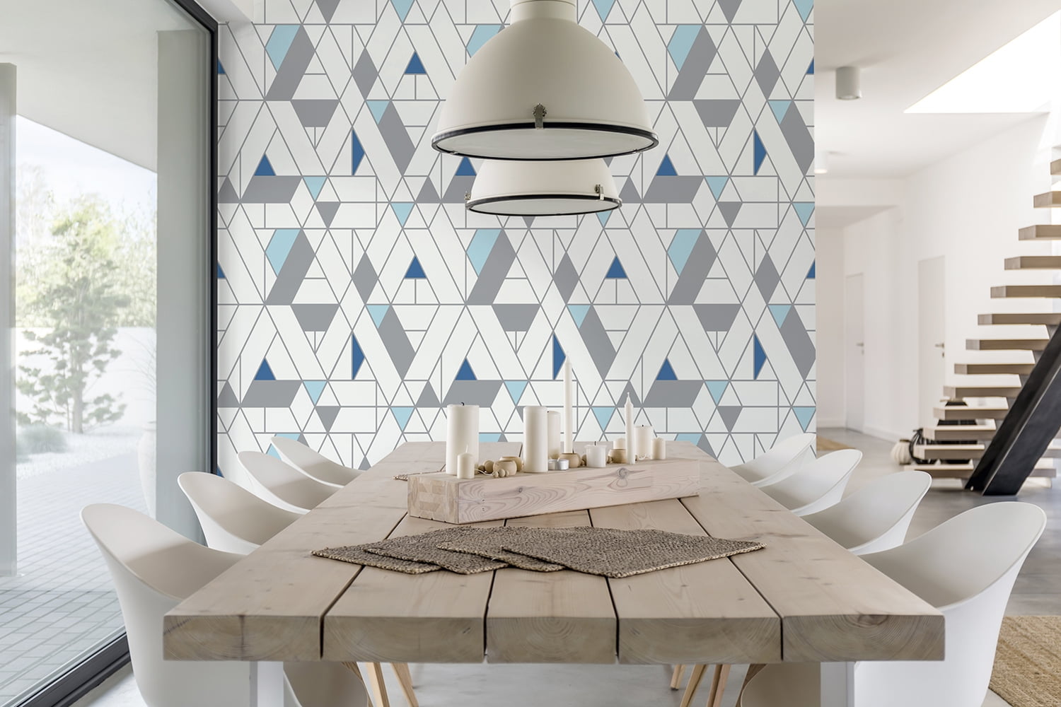 NextWall Kaleidoscope Peel and Stick Wallpaper