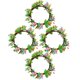 thumbnail image 3 of 4Pcs Easter Candle Garland Simulation Colored Candle Ring Table Garland Wreath, 3 of 3