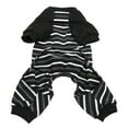 thumbnail image 4 of Pijamas Para Perros A Rayas Con 4 Patas, Mono De Poliéster De Primera Para Cachorros Para Perros Pequeños Y Gatos, Ropa Cálida Para Dormir Para Mascotas, Trajes De Moda, 4 of 7