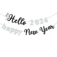 thumbnail image 6 of AYYUFE Banner Flag Happy New Year Letters Shiny Easy to Hang Create Atmosphere Vibrant Party Decorations Banner Flag, 6 of 8
