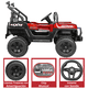 thumbnail image 5 of Montable Electrico Camioneta para Niños con Luz y Sonido 12v Control Remoto Bluetooth Apto a Partir de 3 años - Rojo, 5 of 7