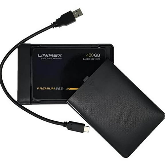Unirex SSDR480MB 480GB Internal/External Premium Solid State Drive