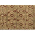 thumbnail image 1 of Ahgly Company Indoor Rectangle Abstract Brown Modern Area Rugs, 5' x 7', 1 of 4