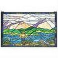 thumbnail image 2 of 30"W X 19"H Fly Fishing Stained Glass Window, 2 of 2