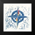 thumbnail image 2 of Prahl, Courtney 20x20 Black Modern Framed Museum Art Print Titled - Nautical Collage I, 2 of 5