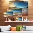 thumbnail image 3 of Plage Exotique en République Dominicaine - Impression sur Toile d'Art du Bord de Mer, 3 of 4