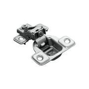 Salice 106 Degree 3/4 Overlay, Excenthree Face Frame Hinge, 3 Cam Adjustment, Nickel Finish