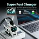 thumbnail image 3 of Cargador USB C ‎G GravaStar 65 W Blanco, 3 of 3