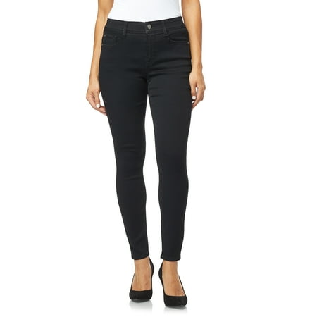 Angels Forever Young Women's 360 Sculpt Skinny Mid-Rise Jeans