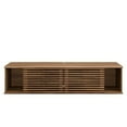 thumbnail image 4 of Modway Render 60" Wall-Mount Media Console TV Stand in Walnut, 4 of 6