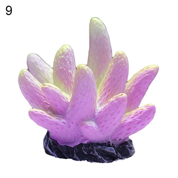 Zeus Aquarium Artificial Resin Coral Fish Tank Non-Toxic Landscape Underwater Decor Other