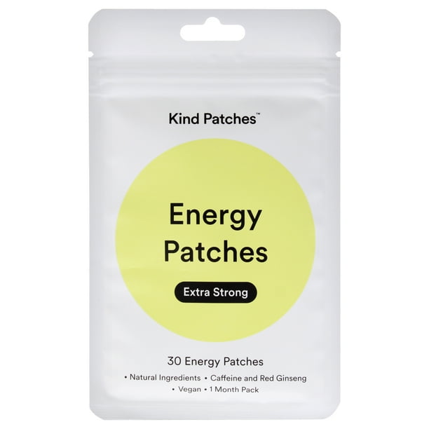 Parches energéticos extra fuertes de Kind Patches para unisex - 30 parches