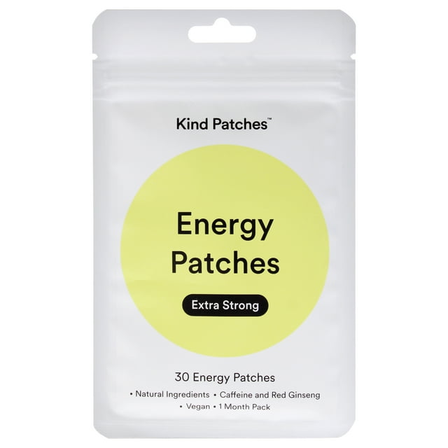 Parches energéticos extra fuertes de Kind Patches para unisex - 30 parches