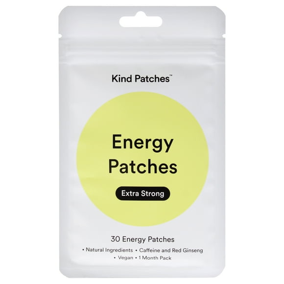 Parches energéticos extra fuertes de Kind Patches para unisex - 30 parches