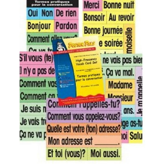 French High Frequency Vocabulary Cards And Book
