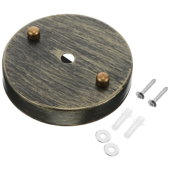 Household Ceiling Lamp Plate Hanging Pendant Light Base Ceiling Lamp Metal Base Light Fitting