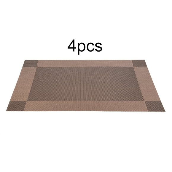 Table Mat,4 Pcs Placemat Fashion Tableware Placemat Plate Mat Custom Engineered
