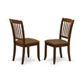 thumbnail image 4 of 5-Piece Dining Set - Rectangle Table & 4 Kitchen Chairs - Mahogany Finish - Modern Design, 4 of 5
