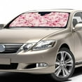 thumbnail image 3 of Uorisanigo Car Shade for Front Windows Cherry Blossom Print Washable Car Shade Front Windshield Foldable Windshield Cover Sun Shade Car Accessiores Easy to Store for Most Cars, 3 of 7