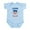 Sky Blue, variant on CafePress - Soccer Crest USA Blue Infant Bodysuit - Baby Light Bodysuit, Size Newborn - 24 Months