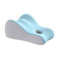 thumbnail image 1 of Almohada de cuña de espuma viscoelástica para dormir en la cama Almohada para dormir de moda gris claro, 1 of 9
