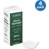 Medline Caring Non-Sterile Gauze Sponges, 200 count (Pack of 4)