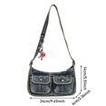 thumbnail image 3 of bravefron Women's Crossbody Clutch Purse, Fashion Color Lightweight Evening Bag, Underarm Shoulder Handbag for Women, 3 of 6