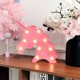 thumbnail image 4 of Lámpara decorativa LED Unicornio Head Night Light para habitación de niños dormitorio sala de estar, 4 of 8