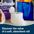 thumbnail image 5 of Cottonelle Ultra Comfort Strong Toilet Paper, 12 Mega Rolls, 244 Sheets Per Roll, 5 of 6