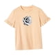 thumbnail image 5 of Camiseta de verano para mujer, ajuste regular, cuello redondo, para viajes en la calle, vacaciones L, 5 of 7