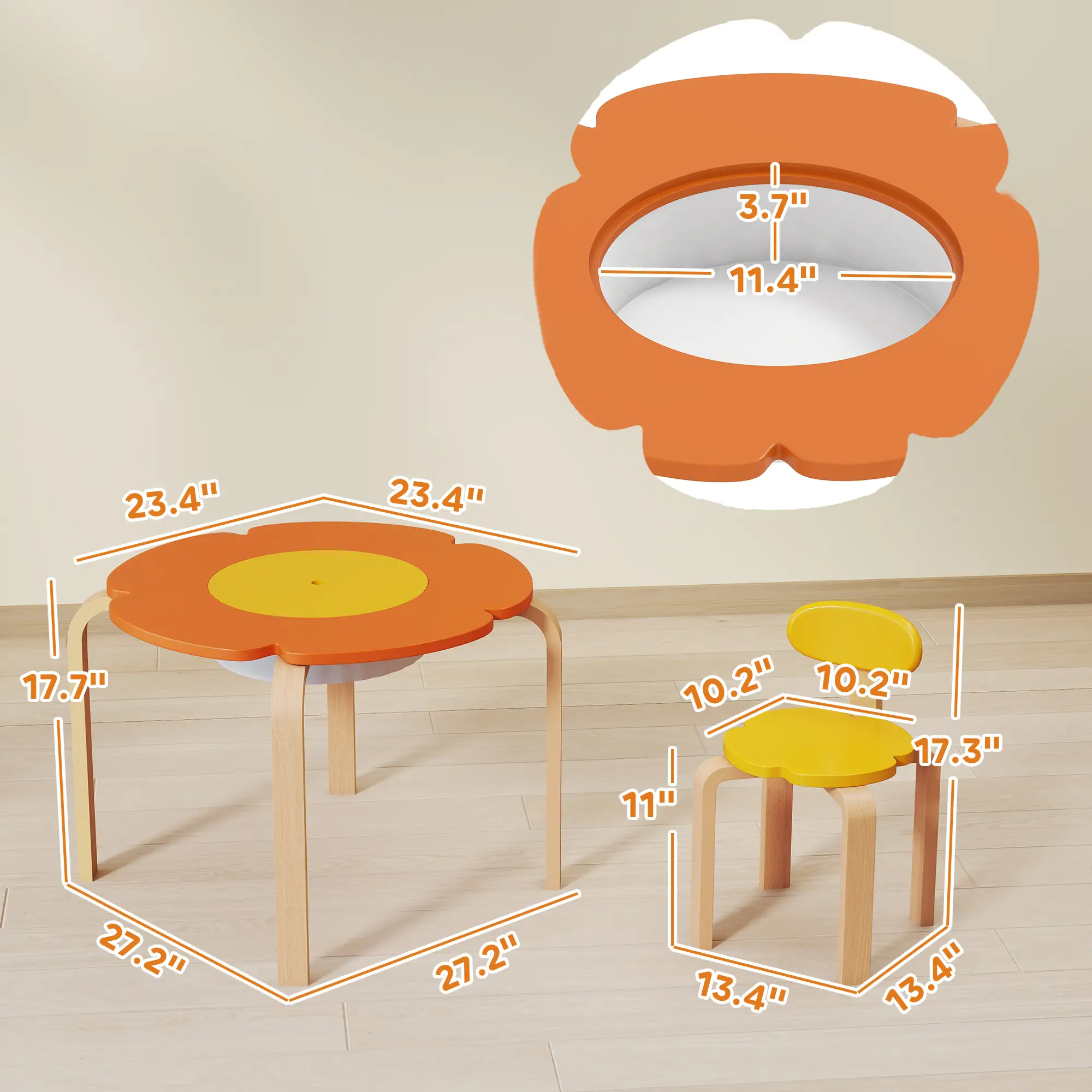 Kids Desk and Chair Set