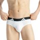 thumbnail image 3 of adidas Calzoncillos hombre, pack de 3 - Calzoncillos, Active Flex Cotton, logo, color sólido Negro/Blanco/Gris XL (X-Large), 3 of 7