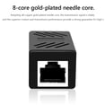 thumbnail image 3 of Tmvgtek 10 Uds Conector Rj45 Hembra A Hembra Extensor De Internet De Red Jack De 8 Núcleos, 3 of 9
