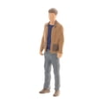 thumbnail image 1 of TISHITA 1:64 Diorama Painted Cool Gentleman Model Doll Building Layout for Desk khaki, 1 of 8