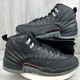 thumbnail image 1 of Ni - ke Ni - ke Air Jordan 12 Retro Utility Grind Crater Black Sz 11.5 DC1062-006 Sneakers, 1 of 5