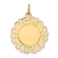 thumbnail image 4 of FB Jewels 14K Yellow Gold Our Lady Of The Assumption Medal Pendant, 4 of 4