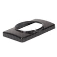 thumbnail image 3 of Dash Pointer Cover Sticker, Gauge Pod Cover Trim Dustproof Antiscratch Carbon Fiber Style  For 52mm Gauges, 3 of 8