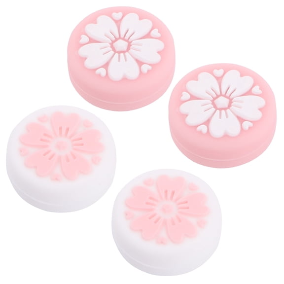TABLZONE 4-Pack Joystick Thumb Grips Soft Comfortable Caps for Enhanced Gaming Control and Precision Performance