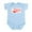 Sky Blue, variant on CafePress - Piper Vintage (Red) Infant Bodysuit - Baby Light Bodysuit, Size Newborn - 24 Months