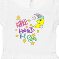 thumbnail image 4 of Inktastic Twinkle, Twinkle, Little Star with Yellow Moon in Night Cap Girls Baby Dress, 4 of 5