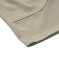thumbnail image 5 of YLSDY Mens Sweat Shorts Drawstring Elastic Waist Gym Workout Shorts Casual Athletic Jogger Shorts with Pockets for Running Training Khaki L, 5 of 8