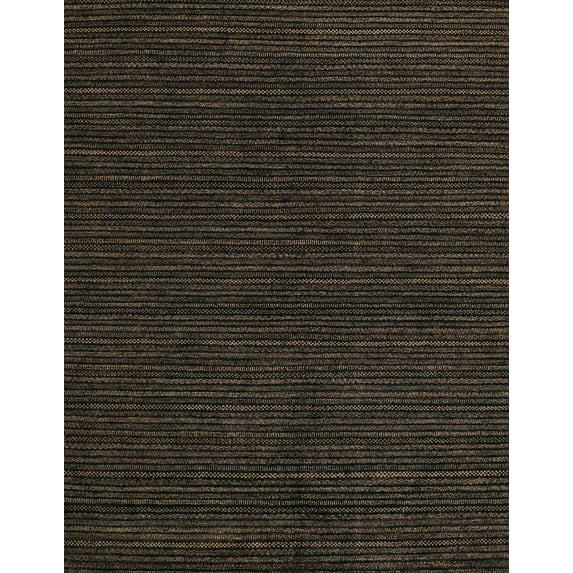 Ahgly Company Indoor Rectangle Abstract Coffee Brown Abstract Area Rugs, 2' x 5'