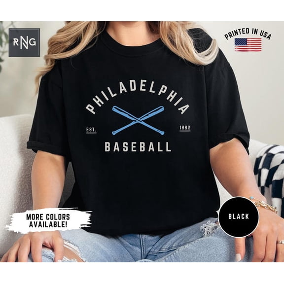 Philadelphia Baseball Fan Shirt, Retro Philly Baseball Shirt, Philadelphia Baseball Apparel, Philly Sports Apparel, Retro Baseball Gift