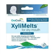 Oracoat Xylimelts For Dry Mouth Discs, Mild-Mint, 40 Ea